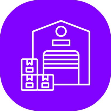 Ev simgesinin vektör illüstrasyonu