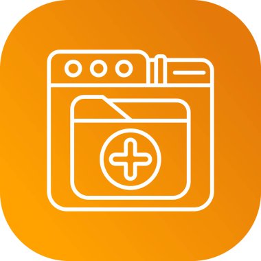 Pişirme simgesinin vektör illüstrasyonu