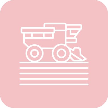 Modern çiftlik simgesinin vektör illüstrasyonu