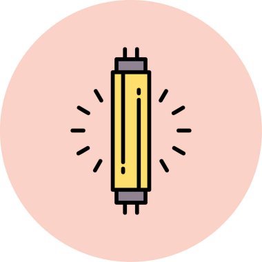 Pil. Web simgesi basit illüstrasyon