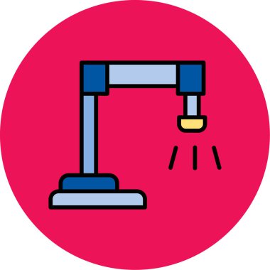 Modern bir simgenin vektör illüstrasyonu