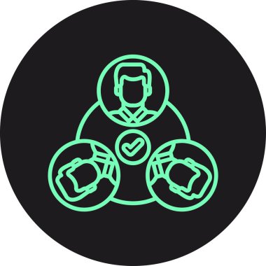 robot ikon vektör illüstrasyonu