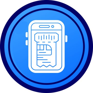 mobil uygulama vektör çizimi