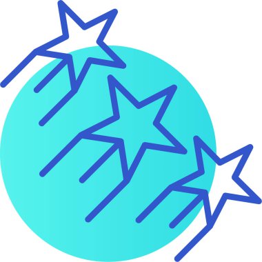 yıldız simgesi, vektör çizimi