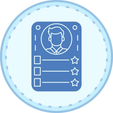 rozet web simgesi, vektör tasarımı