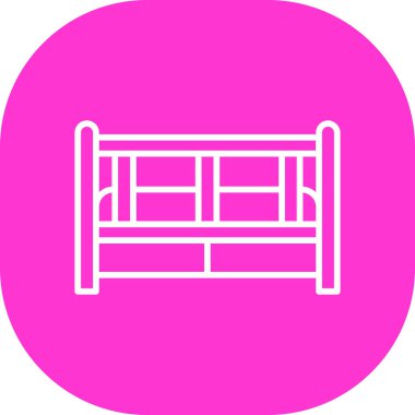 Modern b 'nin vektör illüstrasyonu eksik simgesi