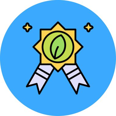 Bir çelengin vektör illüstrasyonu