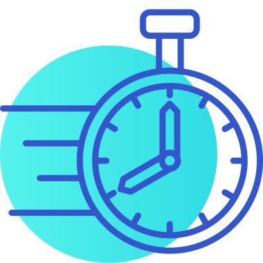 Kronometre simgesi çizimi