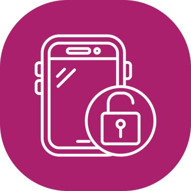 cep telefonu ikonu vektör illüstrasyonu