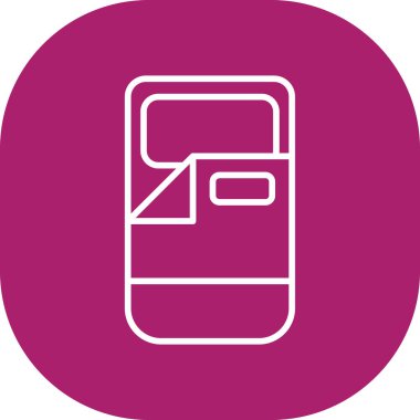 Vektör Mobil simge illüstrasyonu