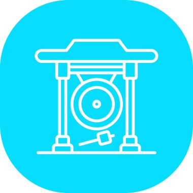 Bir b simgesinin vektör illüstrasyonu