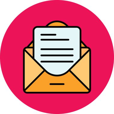 Vektör e- posta ağı Simgesi