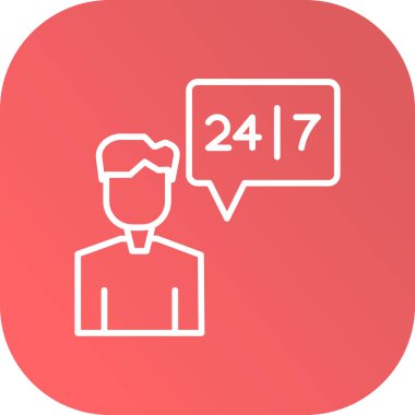 Simge vektör illüstrasyonunu ara