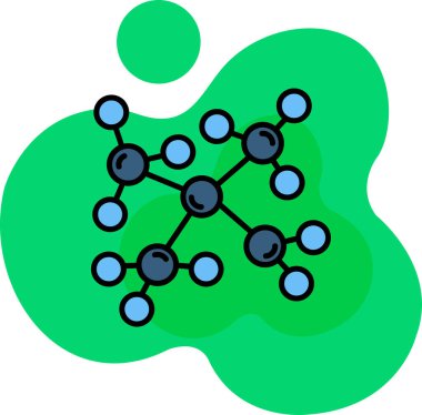 Basit vektör simgesi, ağ oluşturma illüstrasyonu