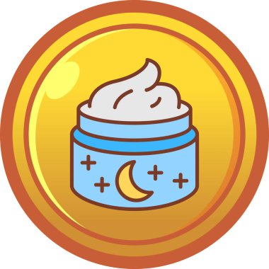 Ay. Web simgesi basit illüstrasyon