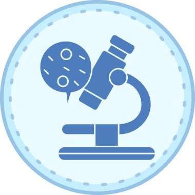 Bilim simgesi vektör illüstrasyonu