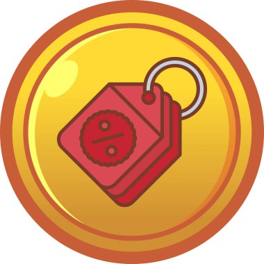 Vektör illüstrasyonu, simge ögesi arkaplanı