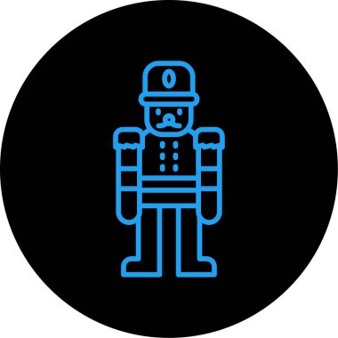 robot vektör simgesi sembol tasarımı