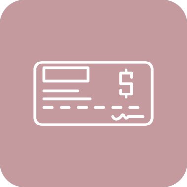 Ağ simgesi. Paranın vektör illüstrasyonu