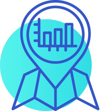 seo modern simgesinin vektör illüstrasyonu