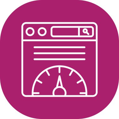 seo modern simgesinin vektör illüstrasyonu