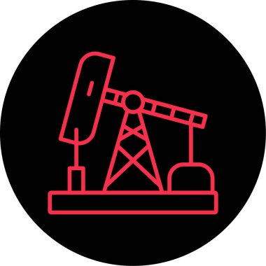 Modern simgenin vektör illüstrasyonu