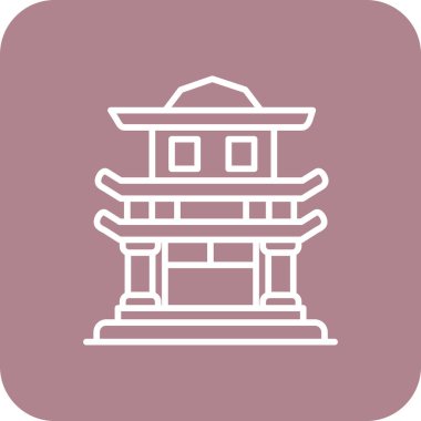vektör Çin Kulesi ico