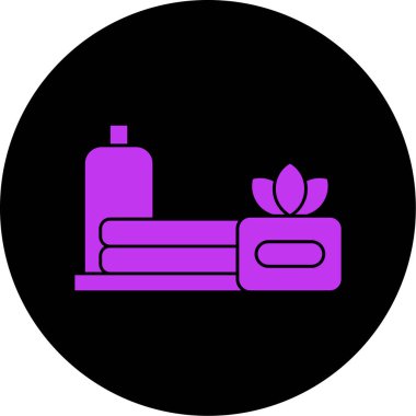 Tek bir simgenin vektör illüstrasyonu