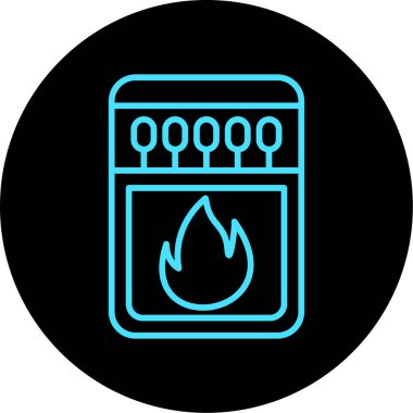 Simge vektör resimlemesini ateşle