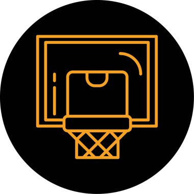 Modern simgenin vektör illüstrasyonu