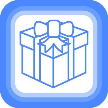 kutucuk hediye simgesi dolu - özet biçimi