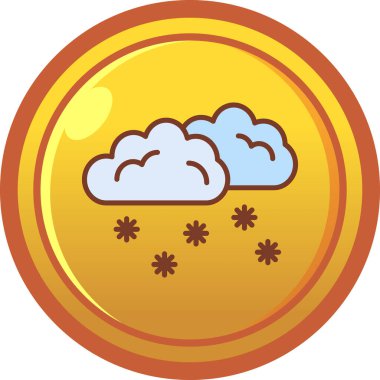 Yağmurun ortasında güneşli bir bulut