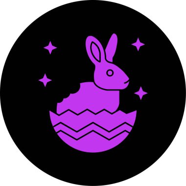 vektör Paskalya simgesi illüstrasyonu