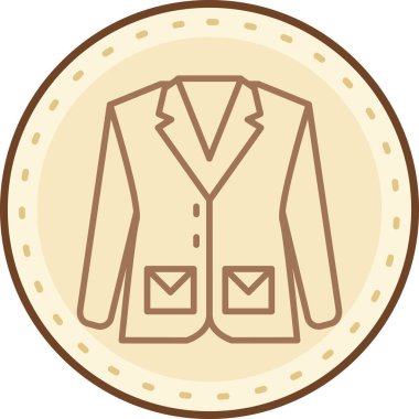 Bir erkeğin takım elbisesinin çizimi