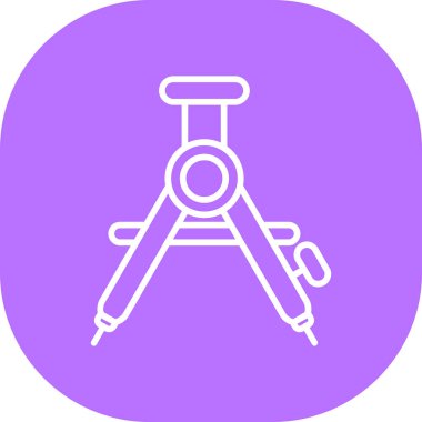 Web simgesi, vektör çizim pusula