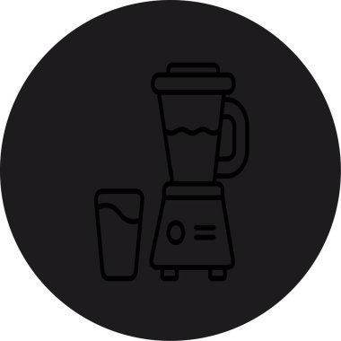 kahve ikonu vektör illüstrasyonu