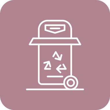 vektör geri dönüşüm simgesi çizimi