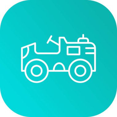 Ateş simgesinin vektör illüstrasyonu