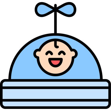 bebek simgesi, vektör illüstrasyonu