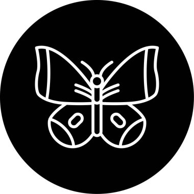 vector illustration of butterfly icon