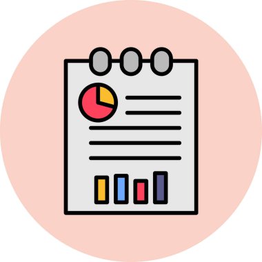 grafik ikonu vektör illüstrasyonu