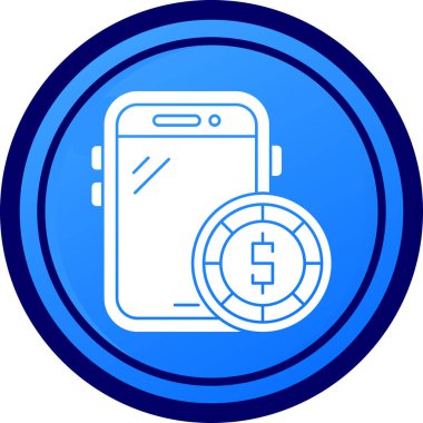 cep telefonu ikonu vektör illüstrasyonu