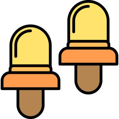 Dondurma konisi simgesi, taslak biçimi