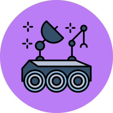 Askeri simgenin vektör illüstrasyonu