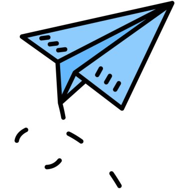 Uçak uçan uçak simgesi