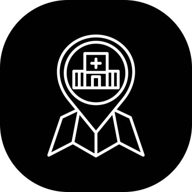 Tıbbi simgenin vektör illüstrasyonu