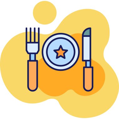 Akşam yemeği ikonu