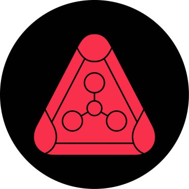 Modern bir simgenin vektör illüstrasyonu