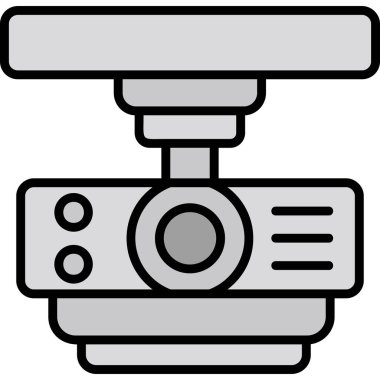 Kamera. Web simgesi basit illüstrasyon