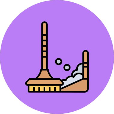 Pipo. Web simgesi basit illüstrasyon